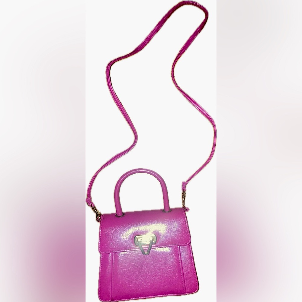 Pink mini crossbody bag